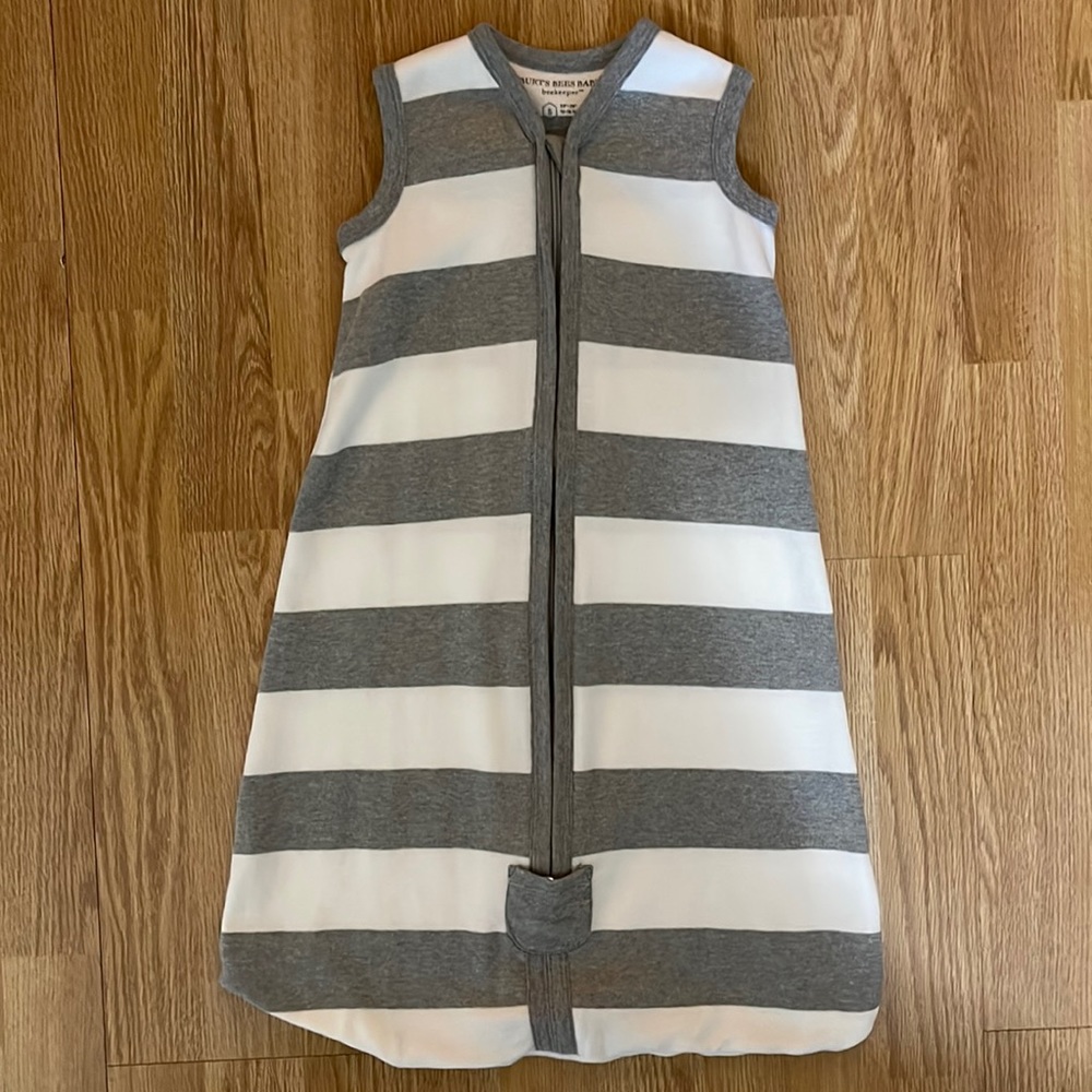 NWOT Burt's Bees Baby Beekeeper 100% Organic Cotton Sleep Sack